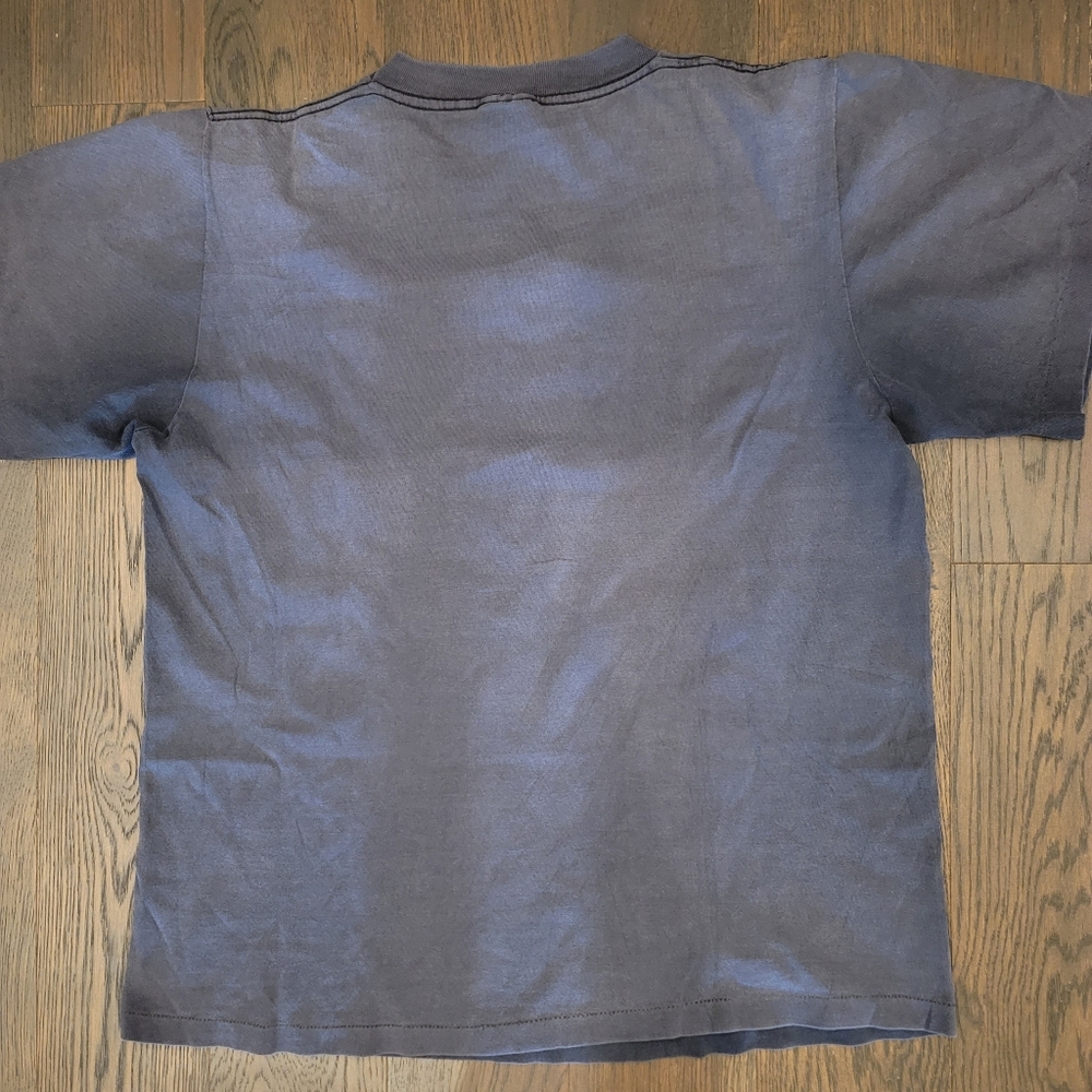 Vintage 1991 Three Stooges Moe Knows Softball Single Stitch T-Shirt Made in USA - Picture 8 of 8